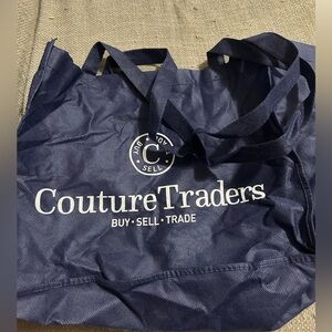 Navy Blue Tote Bag
